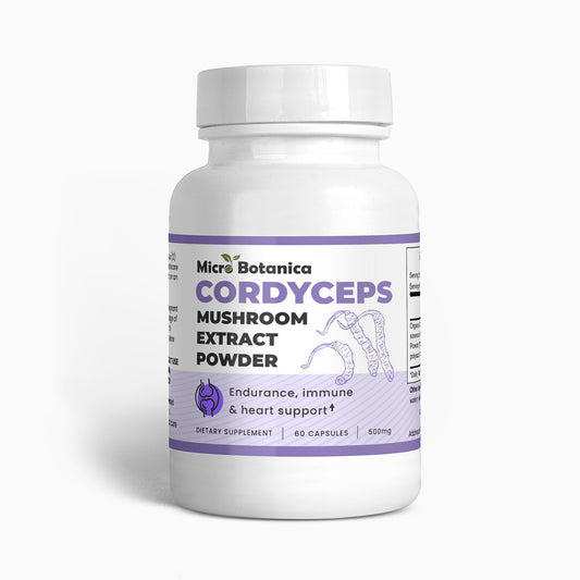 Cordyceps Organic Mushroom Extract Capsules