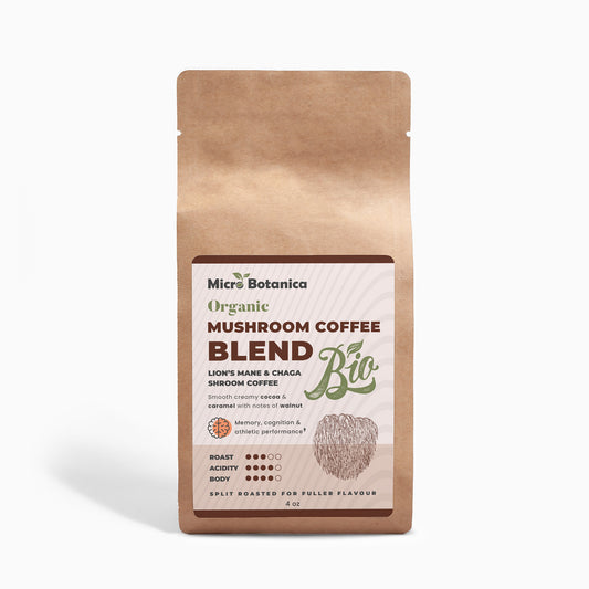 Mushroom Coffee Fusion - Lion’s Mane & Chaga 4oz